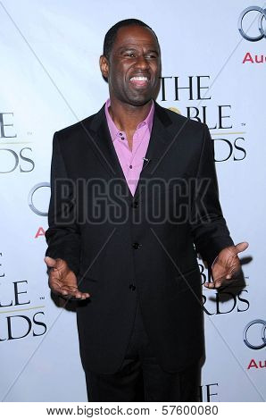 Brian McKnight at the 1st Annual Noble Humanitarian Awards. Beverly Hilton Hotel, Beverly Hills, CA. 10-18-09