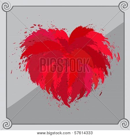 Heart-shaped object