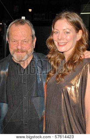 Terry Gilliam and wife Amy at the AFI Fest Gala Screening of 