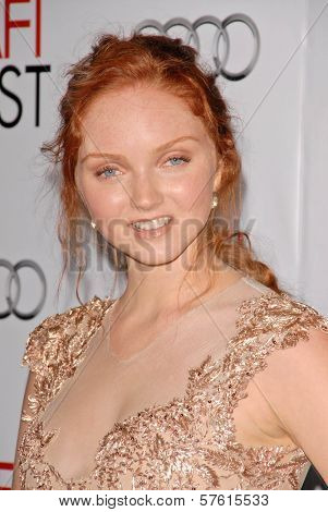 Lily Cole  at the AFI Fest Gala Screening of 