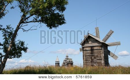 Panorama di isola Kizhi