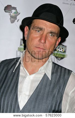 Vinnie Jones at the World Cup Showdown Fundraiser, El Guapo Cantina, Los Angeles, CA.  11-06-09