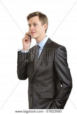 Businessman Talking