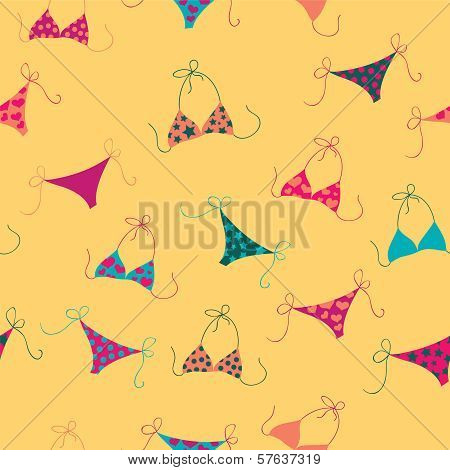 Summer Beach Seamless pattern