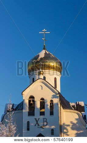 Domes of Prince Vladimir Cathedral.