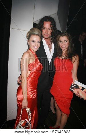 Paula LaBaredas with Constantine Maroulis and Alicia Arden at the 63rd Annual Tony Awards. Radio City Music Hall, New York City, NY. 06-07-09