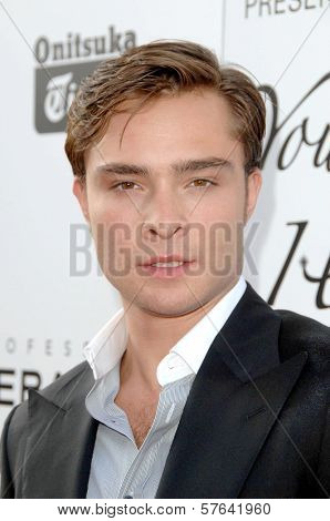 Ed Westwick  at Hollywood Life's 11th Annual Young Hollywood Awards. The Eli and Edythe Broad Stage, Santa Monica, CA. 06-07-09