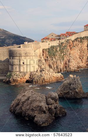 Dubrovnik fortress in Croatia