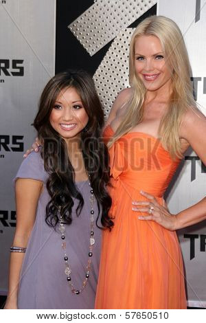 Brenda Song and Gena Lee Nolin at the Los Angeles Premiere of 'Transformers Revenge of the Fallen'. Mann Village Theatre, Westwood, CA. 06-22-09