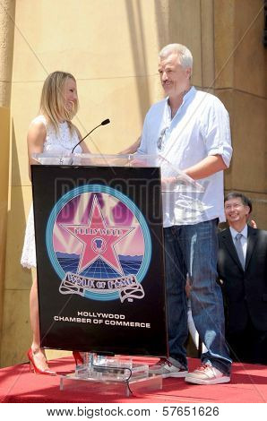 Cameron Diaz and Nick Cassavetes  at the Ceremony honoring Cameron Diaz with a Star on the Hollywood Walk of Fame. Hollywood Boulevard, Hollywood, CA. 06-22-09