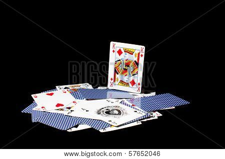 Poked cards