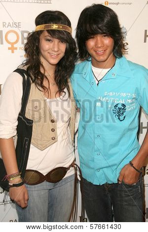 Maegan Stewart and BooBoo Stewart  at the Raise Hope for the Congo Hollywood Event. Janes House, Los Angeles, CA. 06-28-09