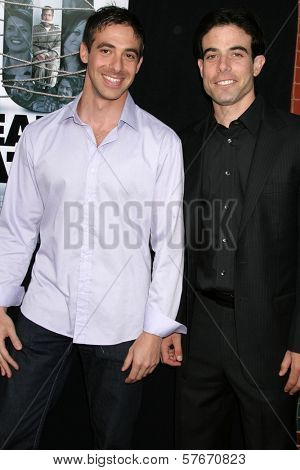 Albert Rothman and Aaron Michael Metchik  at the Los Angeles Sneak Peek Screening of 'Ten Years Later'. Majestic Crest Theatre, Los Angeles, CA. 07-16-09