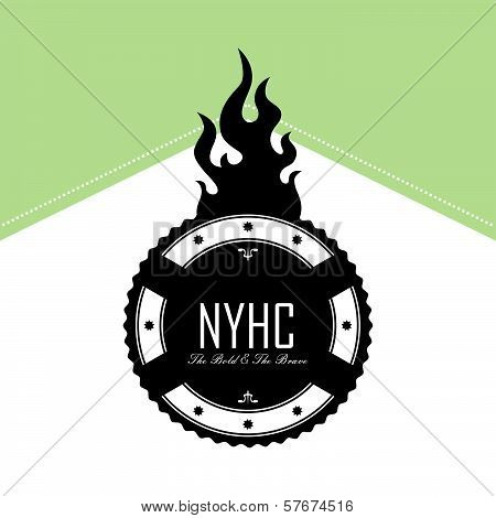 art label sticker