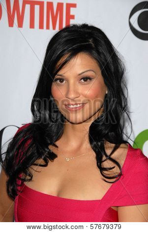 Navi Rawat  at the CBS, CW and Showtime All-Star Party. Huntington Library, Pasadena, CA. 08-03-09