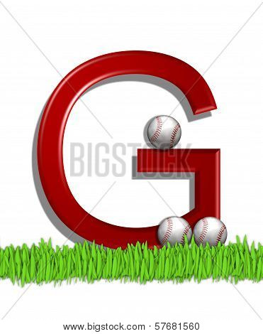 Alphabet Baseball G