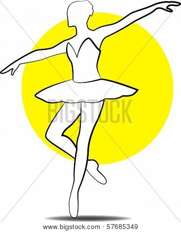Ballerina Silhouette