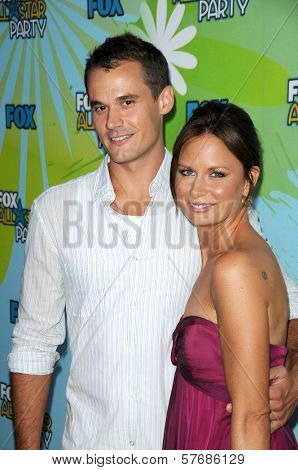 Matthew Rolph and Mary Lynn Rajskub at FOX's 2009 All Star Party. Lanham Huntington Hotel, Pasadena, CA. 08-06-09
