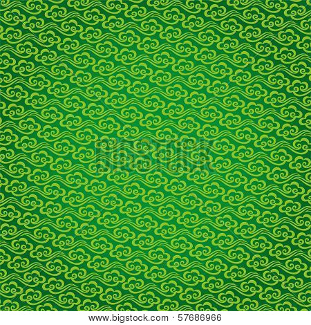Vector Chinese cloud pattern background