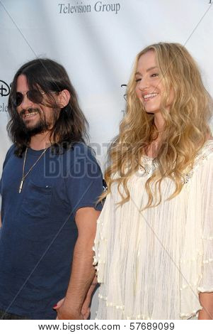 Shooter Jennings and Drea de Matteo  at the 2009 Disney-ABC Television Group Summer Press Tour. Langham Resort, Pasadena, CA. 08-08-09