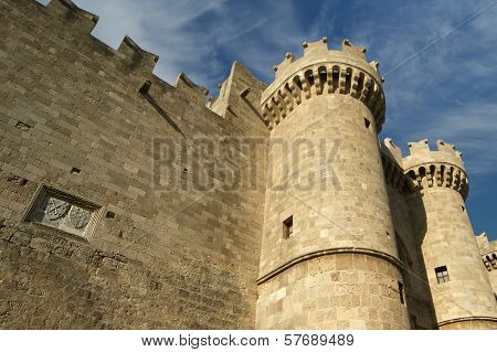 Rhodes Medieval Knights Castle (Palace), Greece