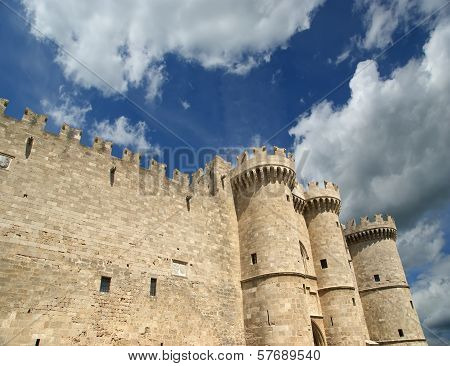 Rhodes Medieval Knights Castle (Palace), Greece