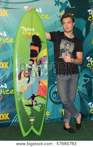Ed Westwick in the press room at Teen Choice Awards 2009. Gibson Amphitheatre, Universal City, CA. 08-09-09