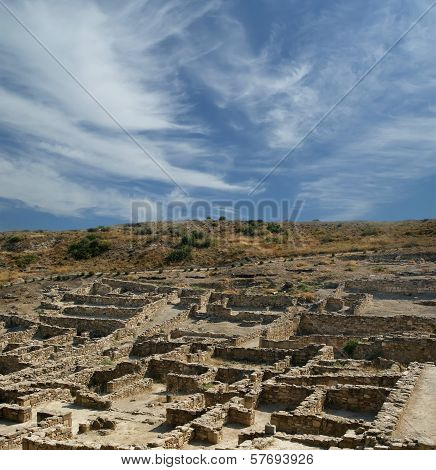 Ancient ruins of Kamiros, Rhodes - Greece