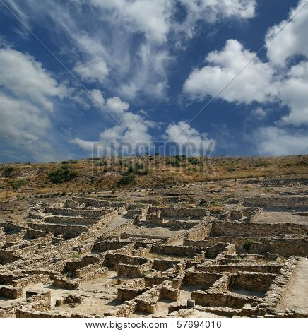 Ancient ruins of Kamiros, Rhodes - Greece