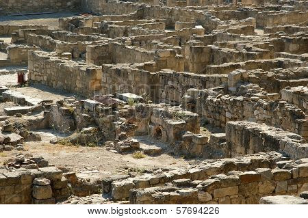 Ancient ruins of Kamiros, Rhodes - Greece