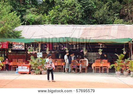 Catering At Angkor, Cambodia