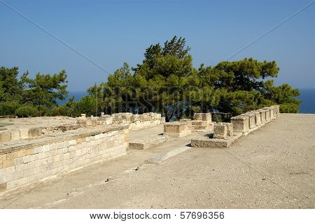 Ancient ruins of Kamiros, Rhodes - Greece