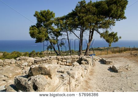 Ancient ruins of Kamiros, Rhodes - Greece