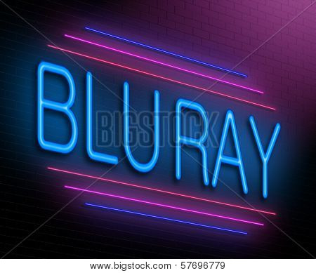 Blu Ray Concept.
