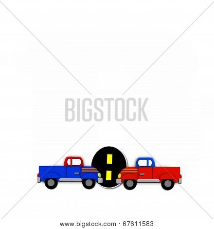Alphabet Transportation By Road Period
