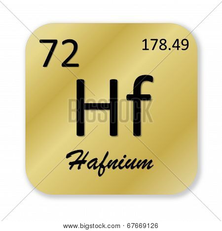 Hafnium element