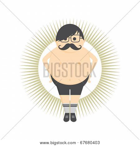 Whiskers Mustache Guy Avatar