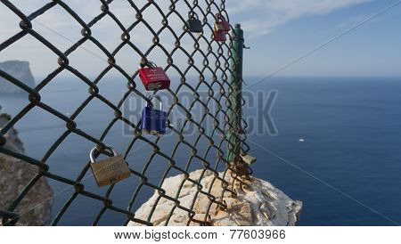 Padlocks On Formentor