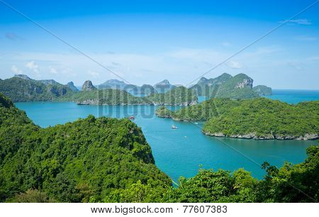 View Point, Wua Talab Island, Ang Thong National Marine Park, Koh Samui, Thailand