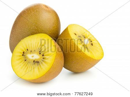 Golden Kiwifruit/ Kiwi Cut And Whole