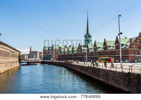 Former Stock Exchange Building  In Copenhagen, Denmark