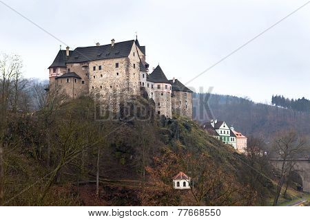 Loket Castle And Fortification Czech Republic