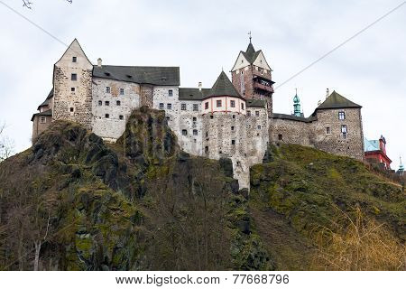 Loket Castle And Fortification Czech Republic