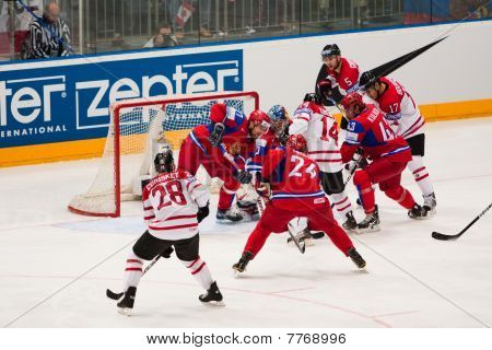Rusko Vs. Kanada. Mistrovství světa 2010