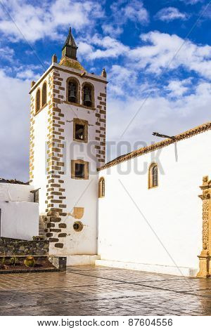 Tower Of Church Santa Maria De Betancuria, Betancuria Village, Fuerteventura, Canary Islands