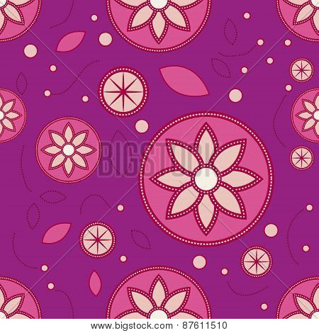 Lotus Floral Pattern
