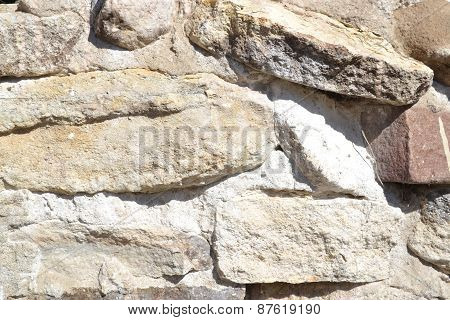 Stone Texture With Stains And Strips