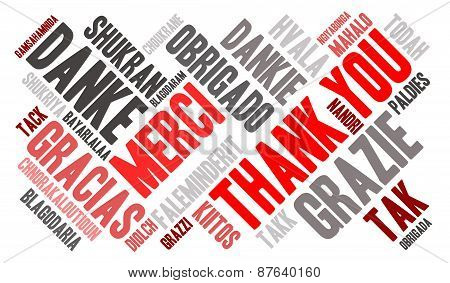 Thank You Word Cloud