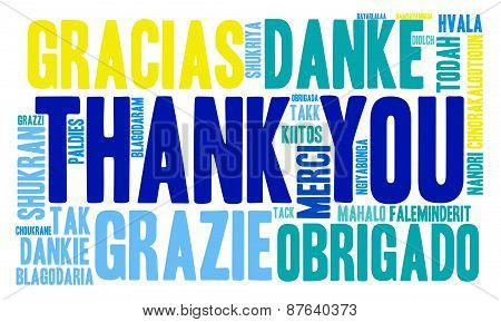 Thank You Word Cloud