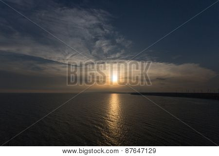 Seascape With Rocks And Clouds At Cape Kaliakra